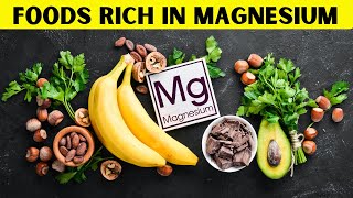 Top 7 High Magnesium Foods - Optimize Your Health With These Magnesium Rich Foods |Magnesium Foods