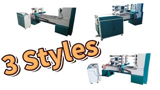 3 styles of cnc wood turning lathe I single axis | double axis | triple axis