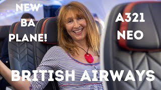 TRIP REPORT: NEW BRITISH AIRWAYS AIRBUS A321NEO CLUB EUROPE & ECONOMY REVIEW,  LONDON TO ROME