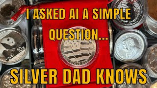 AI Silver Prediction! | Silver Dad Knows