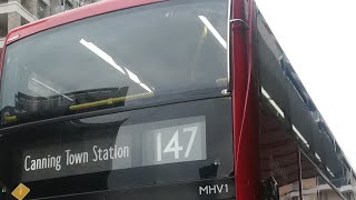 (Refurb) Go ahead 147 to Canning Town MHV1 BU16 OYJ