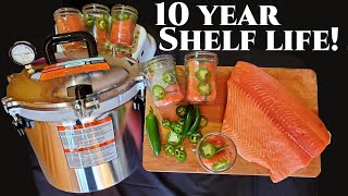 How to Can Salmon to Last 10 Years! No Refrigeration Needed!