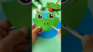 🐸 frog craft sound home made