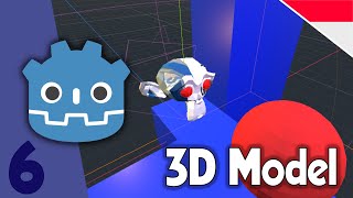 Godot3D 6 :  Import 3D model | GLTF import