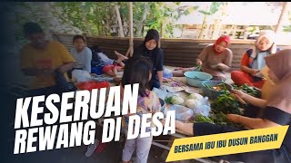 Rewang Persiapan Acara Kataman nanti Malam