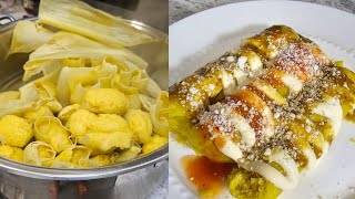 Como Preparar unos ricos Tamales de Elote Receta paso a paso