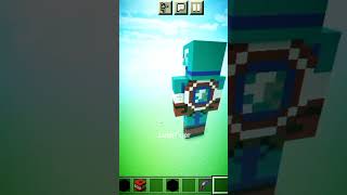 I made captain America in Minecraft| #shorts #minecraft