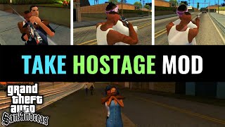 How to install Take Hostage Mod Gta Sa | How to Use Take hostage mod Gta Sa | Gta Sa Grab Ped Mod