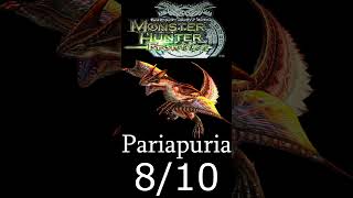 MH Frontier Monsters Ranked 2007-2012