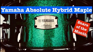 Yamaha 14"x6" Absolute Hybrid Maple Snare Drum Review (Snare of the Month #7)