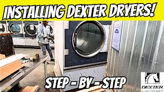 I Installed 80lb Dexter Dryers in My Laundromat and SURVIVED! (You Won't Believe What Happened...)