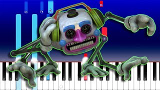 FNAF Security Breach - Secret DJ Music Man Theme (Piano Tutorial)