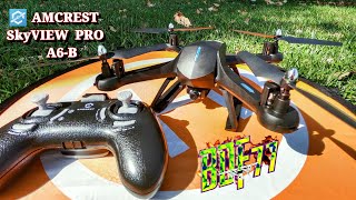 Amcrest SkyView Pro A6-B | 720p Wi-Fi fpv Drone Unboxing and Flight