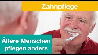 Zahnpflege im Alter