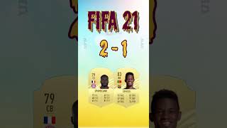 D. Upamecano vs N. Semedo in Fifa #fifa #fifa22 #fifa23 #fifaultimateteam