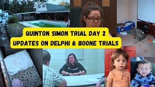 Quinton Simon Trial Day 2- Mother's Bizarre Behavior During Interview with FBI