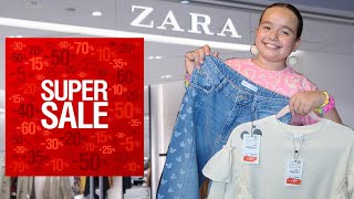 ZARA KIDS "SALE HAUL" and TRY ON prices from $7.99  😱😱