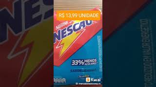 NESCAU achocolatado 33%MENOS açúcares