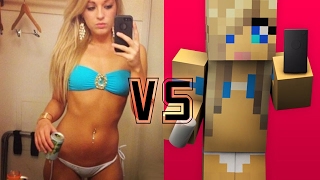 VITA REALE (Real Life) vs MINECRAFT (Gioco) Aspettative contro Realtà