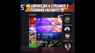 4 Streamers me Emparejan donde Había un Verificado😨y Terminan Enojados🤡