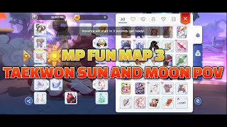 MP FUN MAP 2&3 (TAEKWON CC BUILD SUN&MOON POV) #ragnarokmobileeternallove #rom #danzgaming