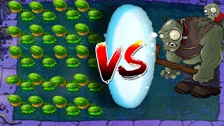 GIANT PORTAL COMBAT vs ALL PLANTS | Plants vs Zombies