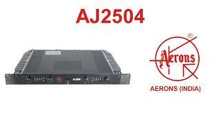 AERONS AJ2504 || 4 Channel Amplifier