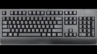 Lenovo Preferred Pro II Keyboard Unboxing / Review - $20 Cheap Keyboard