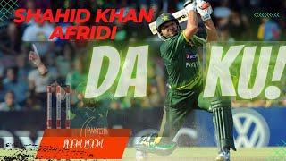 DAKU FT Shahid Afridi | | Shahid Afridi ATTITUDE EDITS🔥| BOOM BOOM |  Chani Nattan