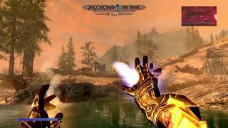 Skyrim [Remastered in HD] PS4 with Keyboard & Mouse via Brook Sniper.