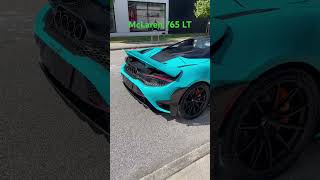 McLaren, 765 LT it was loaded to be delivered