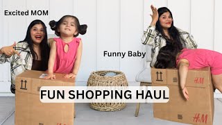 Finally H & M Shopping Haul - Maa Aur Beti Bigger Shopaholic | Shopping Reveal |Truly Priyanka