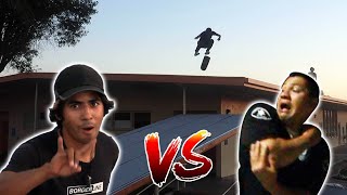 SKATER VS ROOF & SECURITY