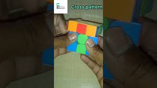 3 × 3 cube cross pattern || Cross pattern || 3 × 3 cube pattern #short