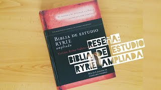 Biblia de estudio RYRIE AMPLIAD / Guia COMPLETA y como UTILIZARLA / Reseña - REVIEW