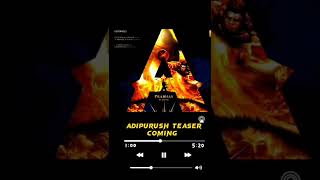 Adipurush Teaser coming | prabhas movie | Mr Truth Baba