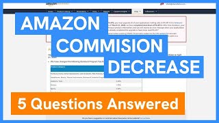 5 Big Questions About Amazon Slashing Rates For Its Affiliate Program As of April 21st, 2020