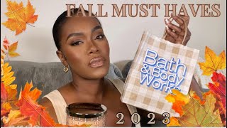 BATH & BODY WORKS FALL CANDLES & WALL FLOWERS | DOSE OF KENDRA | 2023