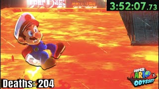 Mario Odyssey Floor is LAVA is INSANELY Difficult