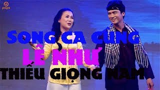 KARAOKE Chung Vầng Trăng Đợi _Song ca cùng Lê Như