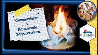 Konzentrierte und rauchende Salpetersäure | Chemie On Tour