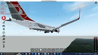 Playing outro music while landing I Roblox Cluj - Istanbul B737-900ER