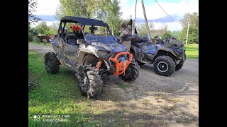 С нами Cf Moto и Polaris rzr