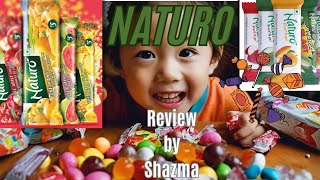 Shazma's First Candy Tasting Review Video | Naturo Fruit Jellies | Chocolates