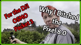 DJI Osmo Pocket 3 kicks the Pixel 8.0s ass! #dji #djiosmopocket3 #edinburgh #pixel8