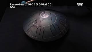 Rammerdrum 12" G3 C D D# G G# A# C D