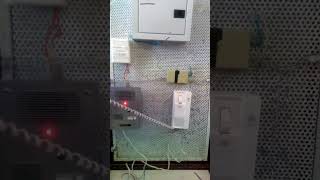 مدار آیفون صوتی همراه با تست مدار - برق ساختمان - door phone circuit connection