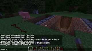 Minecraft how to make a underground sliding door - By Alex