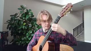 Prélude No.6 - Homage to Heitor Villa-Lobos by Brandon Walker - Played By Kieran McCrossan