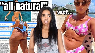 body positive influencers are LYING to you